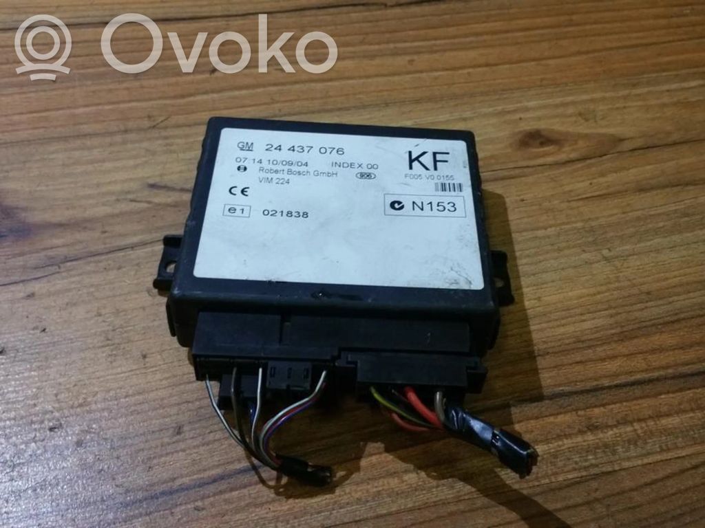 Autres unités de commande / modules   24437076,F005V00155,24437076,F005V00155