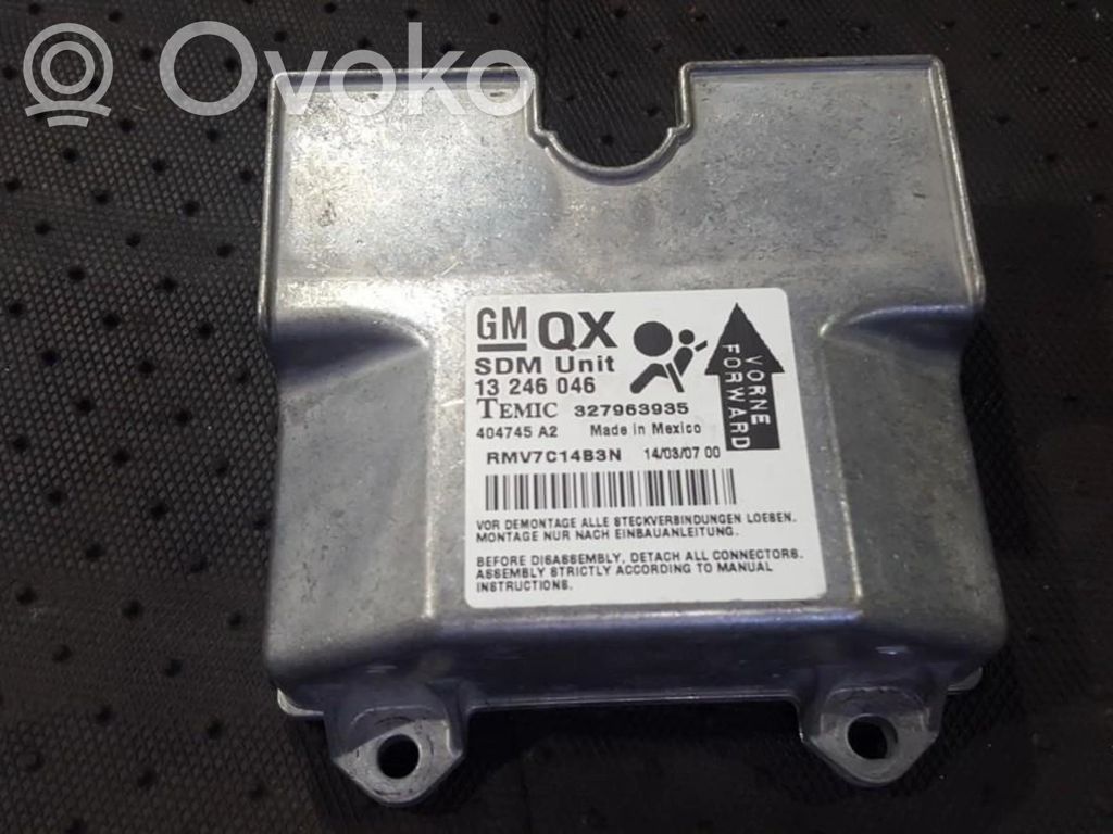 Unidad de control/módulo del Airbag   13246046,327963935,13246046,327963935
