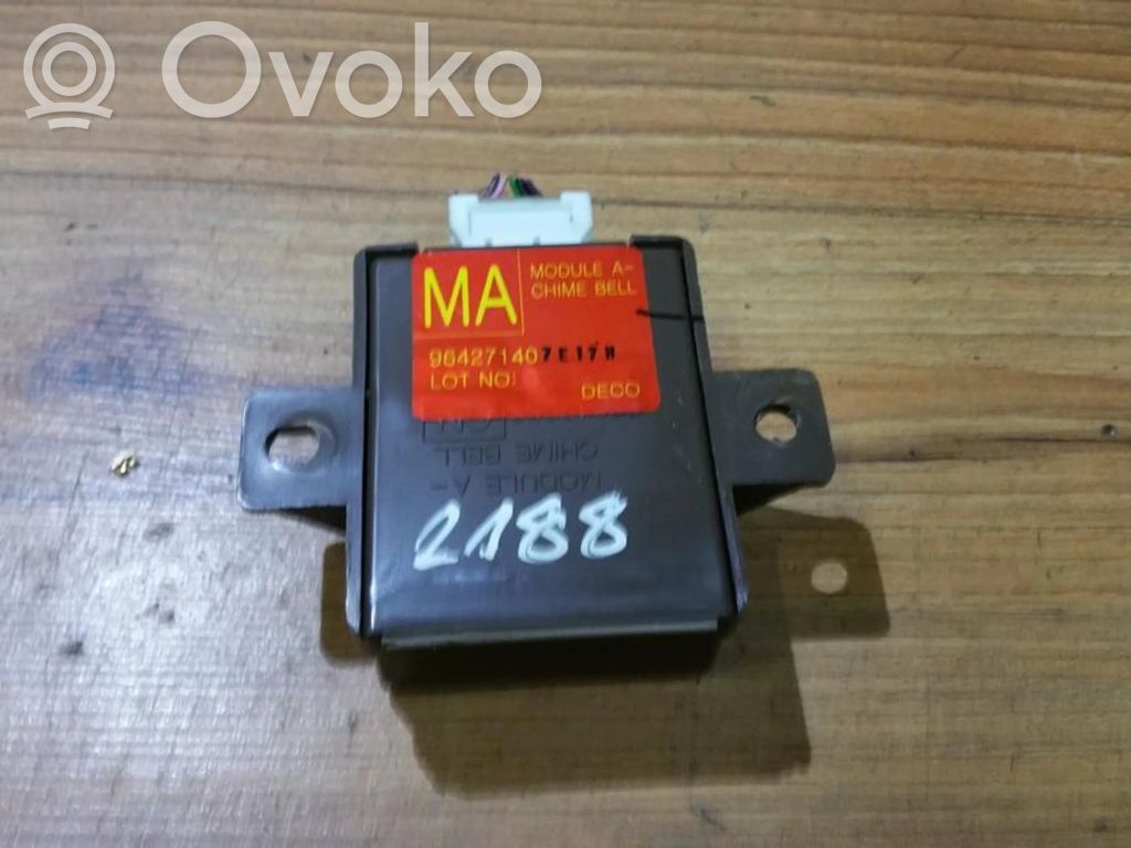 Autres unités de commande / modules   96427140,7E17H,7E17H,96427140