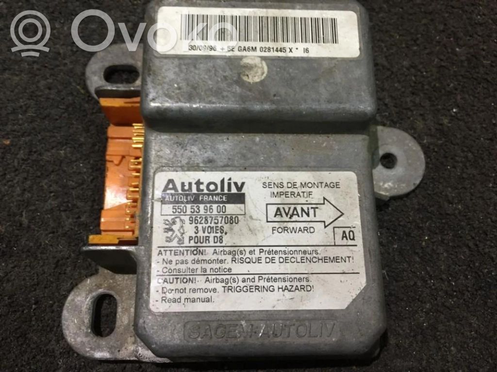 Peugeot 406 Unitate/modul de comandă airbaguri 