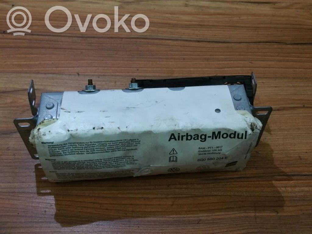 Skoda Fabia Mk1 (6Y) Airbag del passeggero