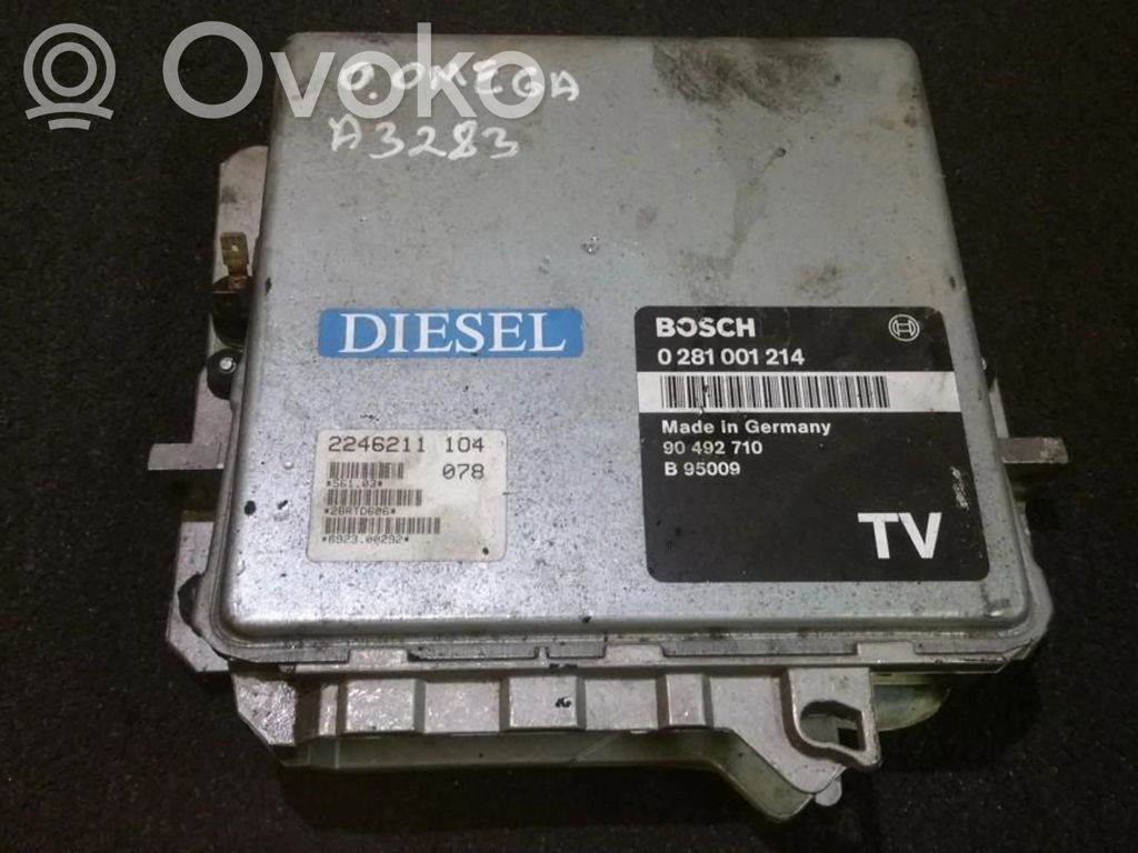Engine control unit/module   0281001214,90492710,0281001214,90492710,B95009