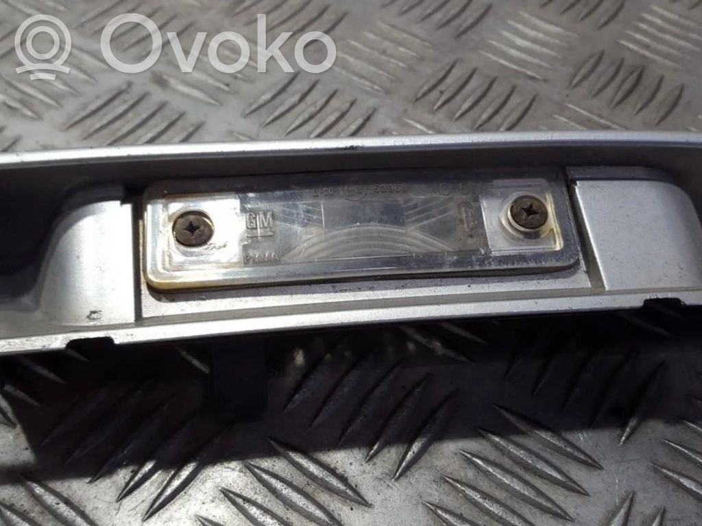 Opel Vectra B Éclairage de plaque d'immatriculation