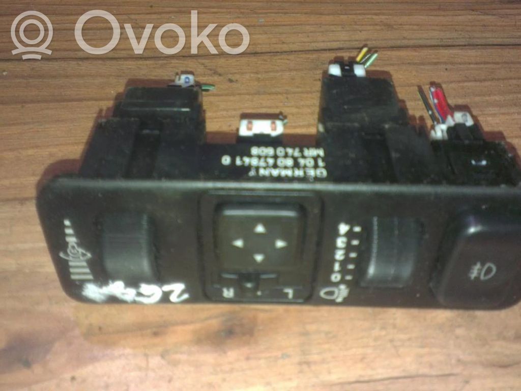 Interruttore specchietto retrovisore   10480478410,MR740608,10480478410,MR740608