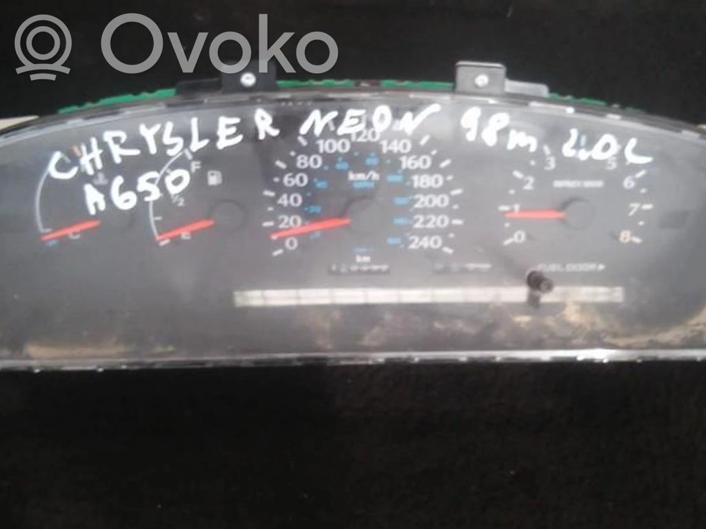 Chrysler Neon I Licznik / Prędkościomierz 