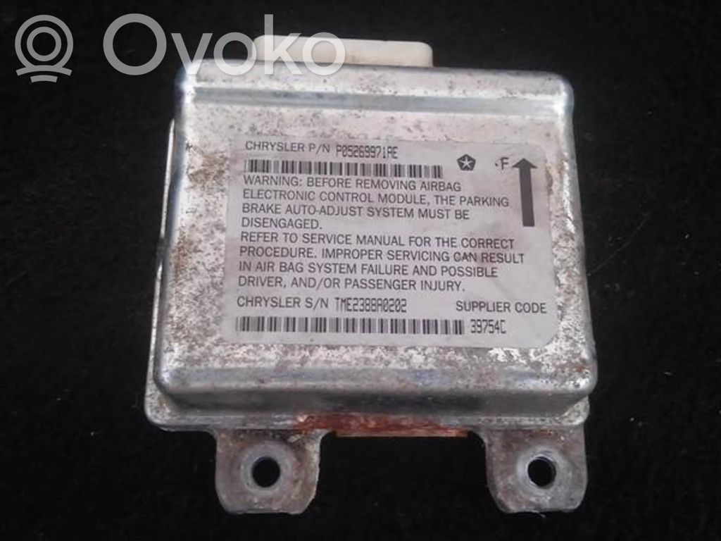 Sterownik / Moduł Airbag   P05269971AE,TME2388A0202,39754C,P05269971AE,TME2388A0202
