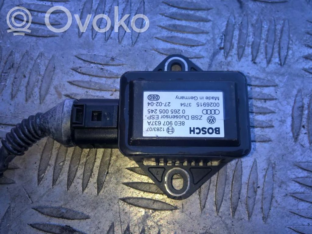 ESP Drehratensensor Querbeschleunigungssensor   8E0907637A,0265005245,00269153754,0265005245,8E0907637A