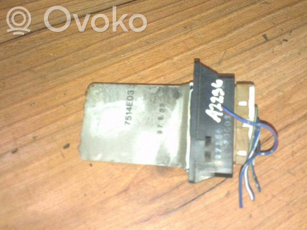 Motor aerotermă/rezistor ventilator   7514E03,NENUSTTAYTA,7514E03,NENUSTTAYTA