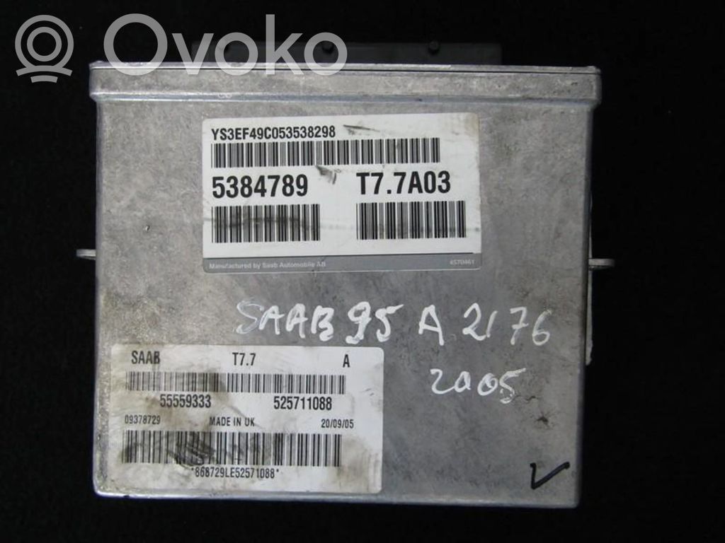 Saab 9-5 Engine control unit/module 