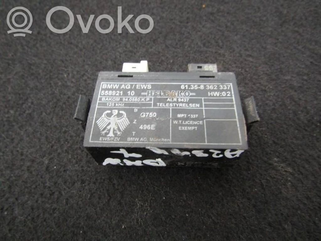 BMW 7 E38 Unité de commande dispositif d'immobilisation 