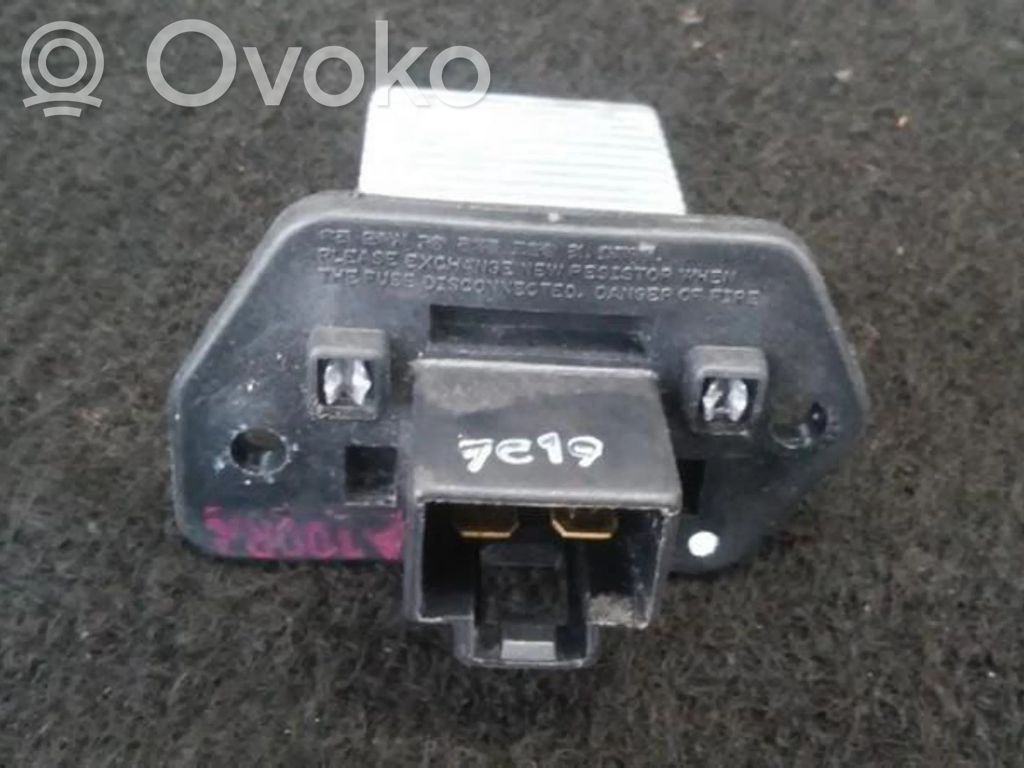 SsangYong Rodius Motor aerotermă/rezistor ventilator 