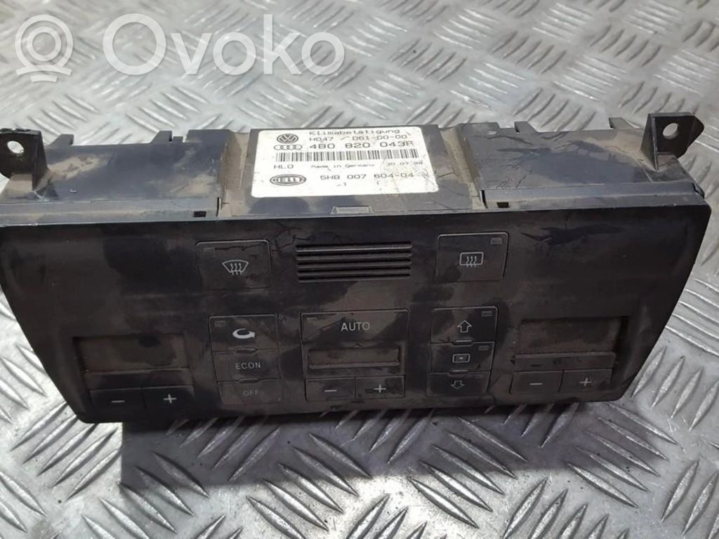 Audi A6 S6 C5 4B Centralina del climatizzatore 