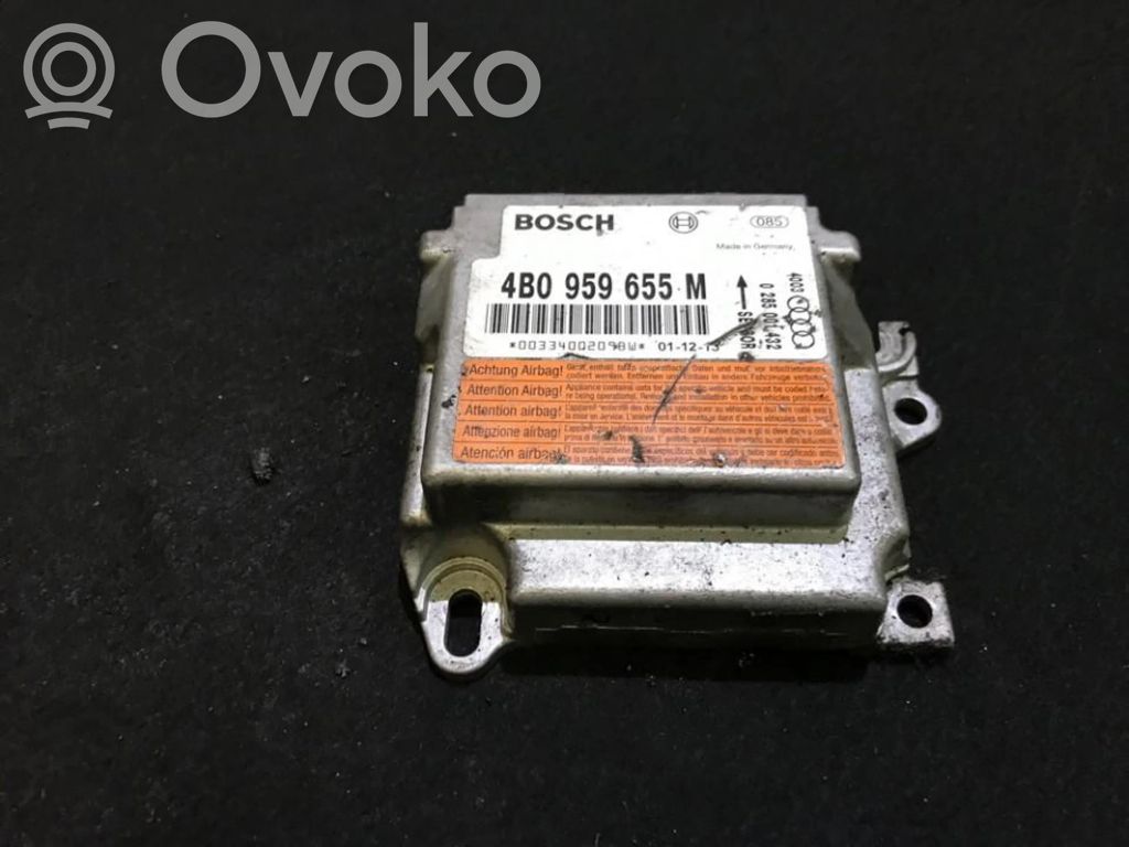 Unidad de control/módulo del Airbag   4B0959655M,0285001432,0285001432,4B0959655M