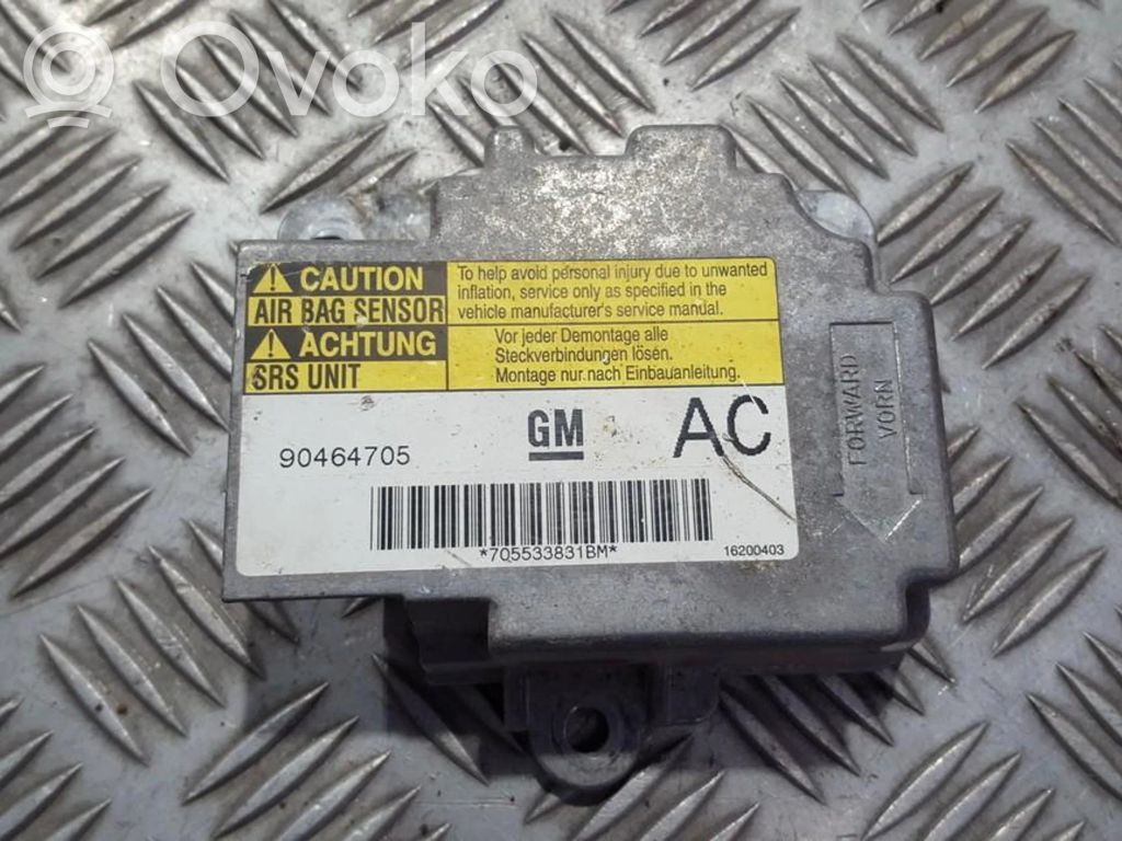 Opel Vectra B Centralina/modulo airbag 