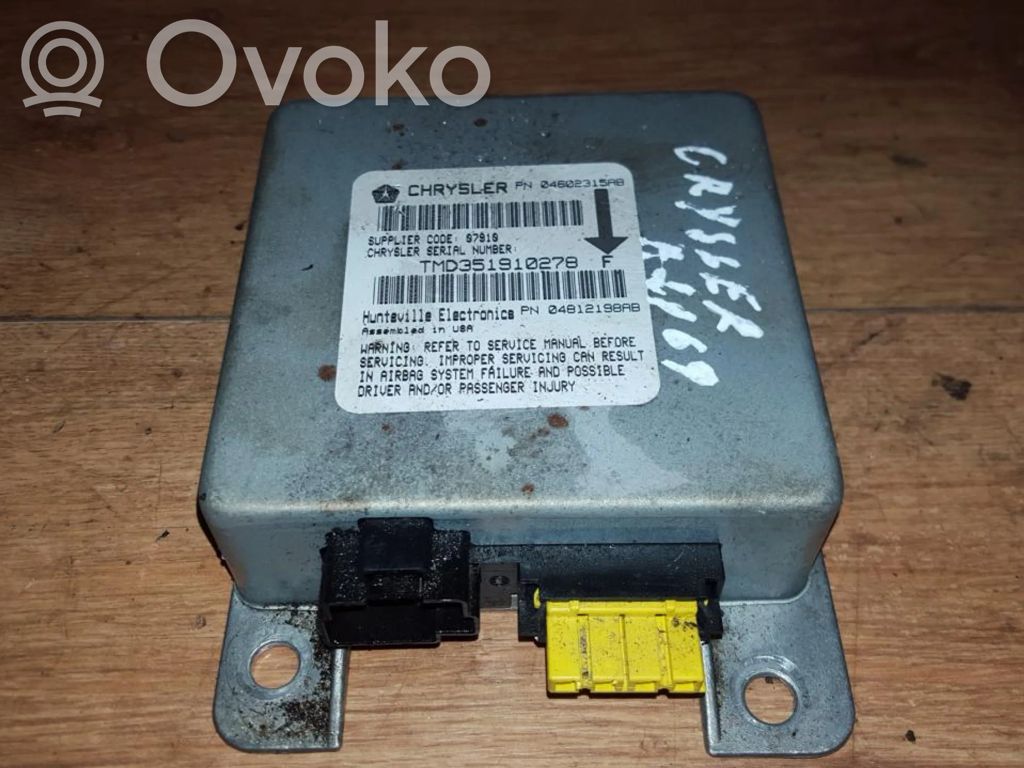 Chrysler Stratus Airbag control unit/module 