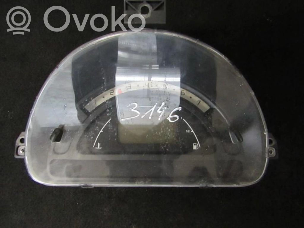 Citroen C2 Vitezometru (grup de instrumente) 
