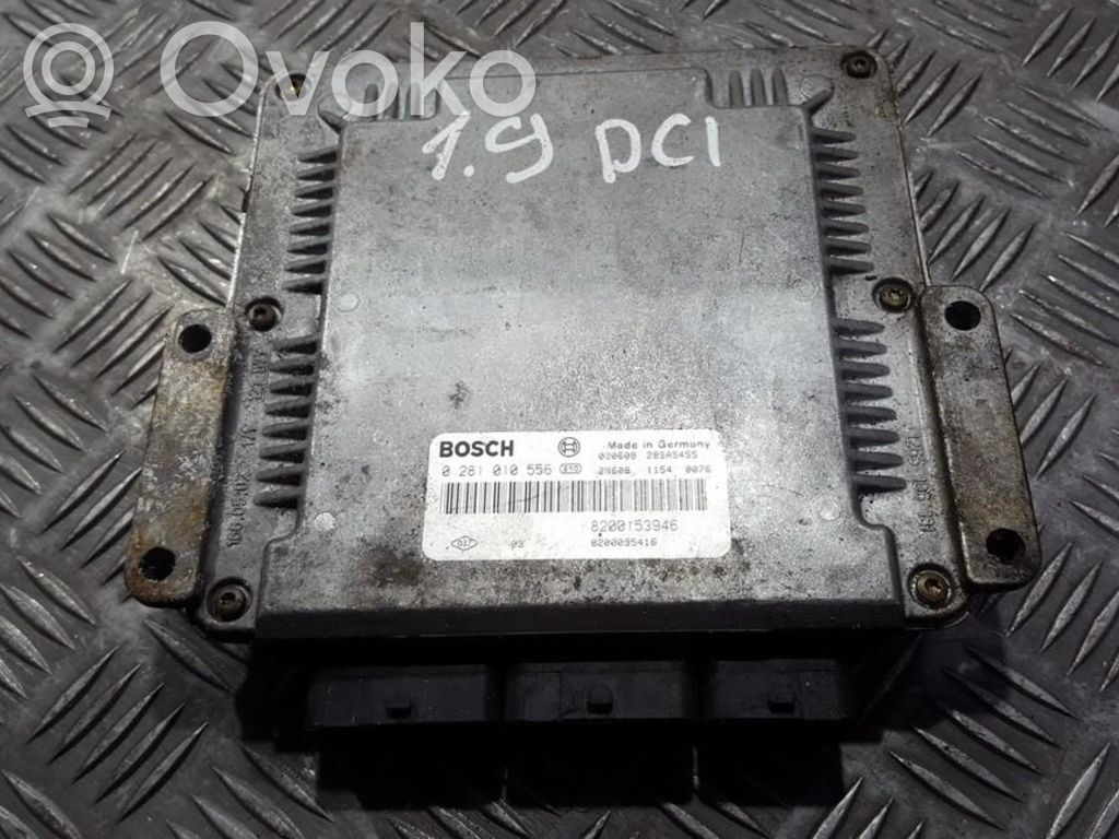 Centralina/modulo del motore   0281010556,8200153946,0281010556,8200095416,8200153946