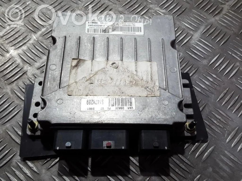 Peugeot 406 Unidad de control/módulo del motor 