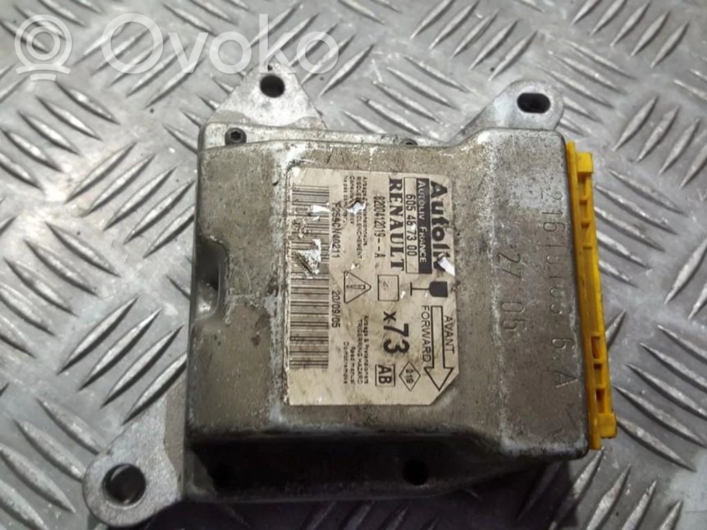 Airbag control unit/module   8200412019,605487300,605487300,8200412019
