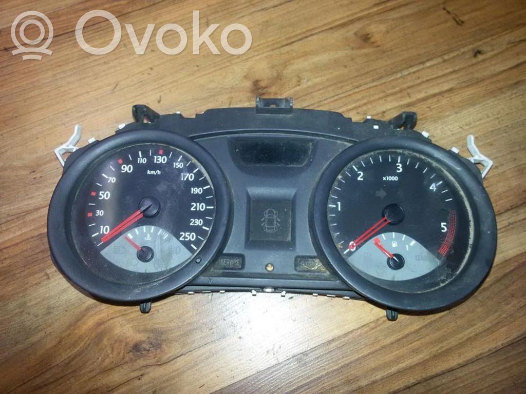 Renault Megane II Spidometrs (instrumentu panelī) 
