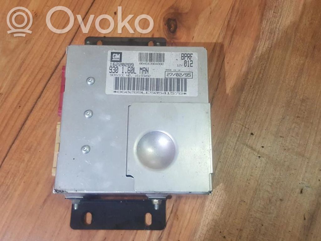 Alfa Romeo 145 - 146 Engine control unit/module 