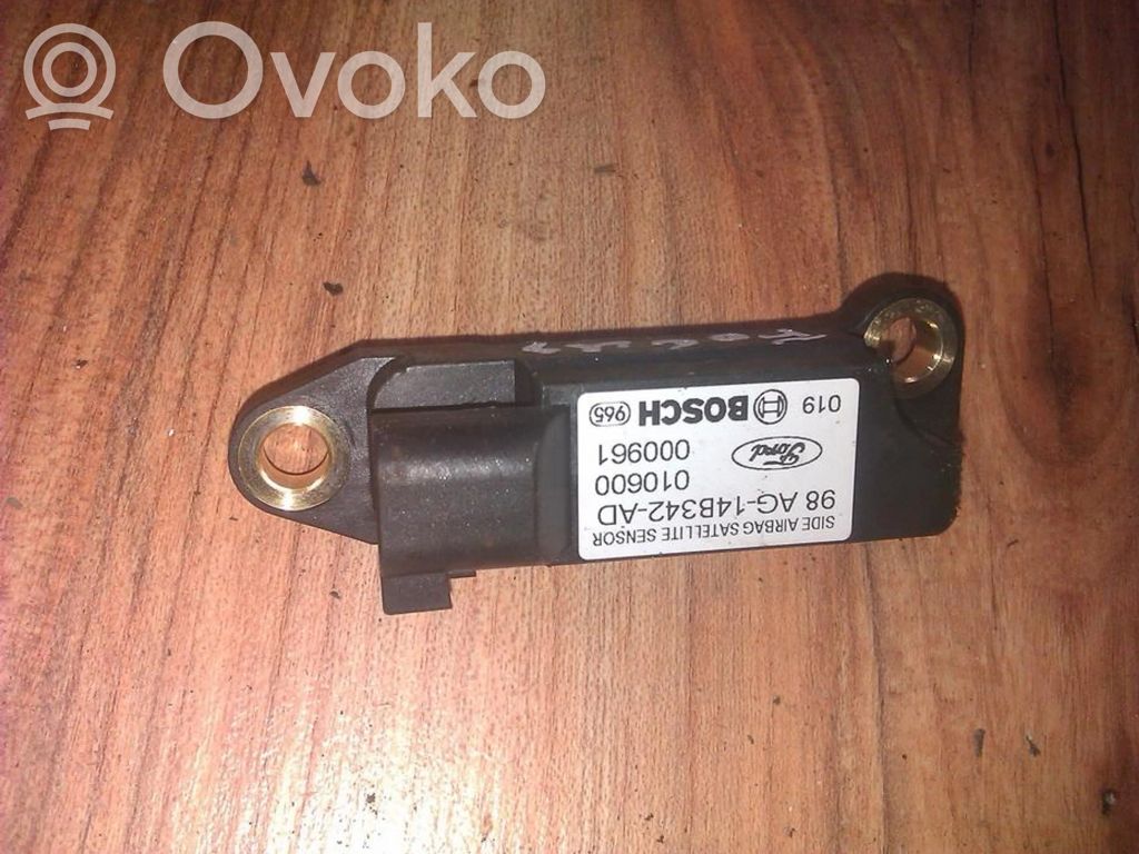 Sensor impacto/accidente para activar Airbag   98AG14B342AD,98AG14B342AD
