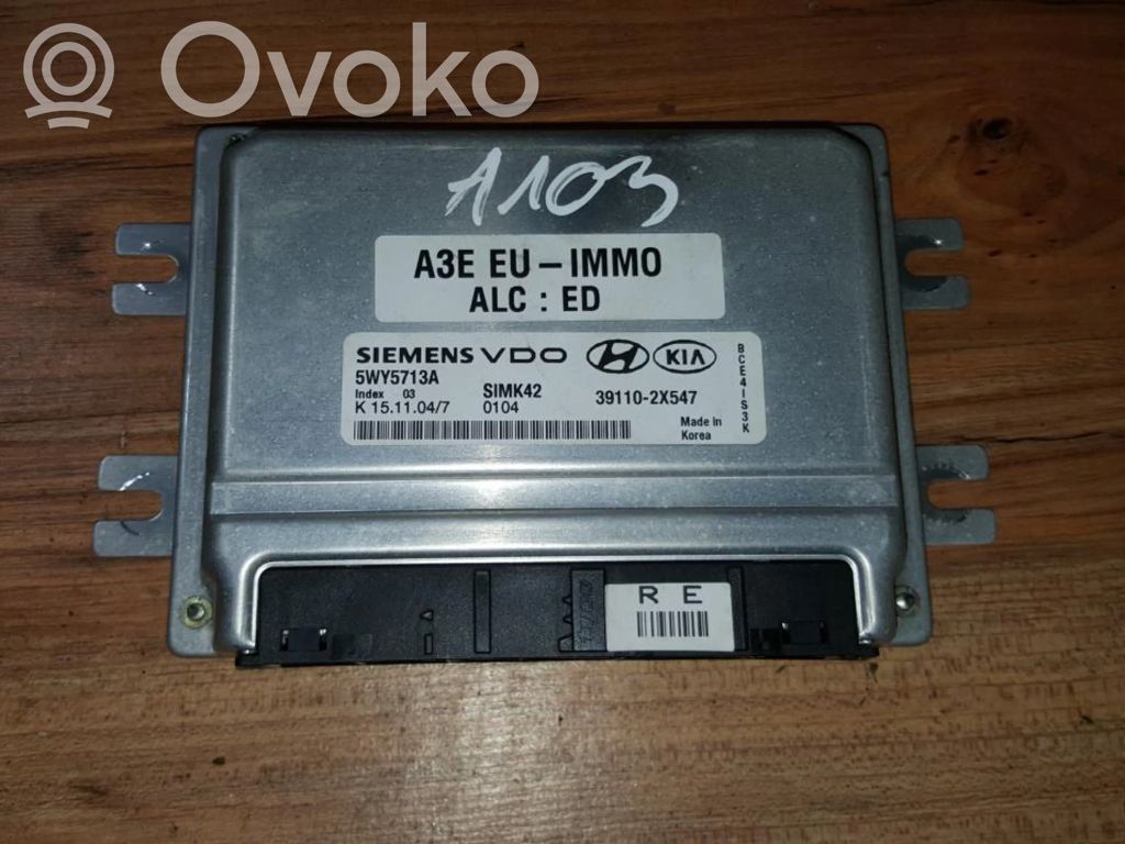 KIA Rio Engine control unit/module 