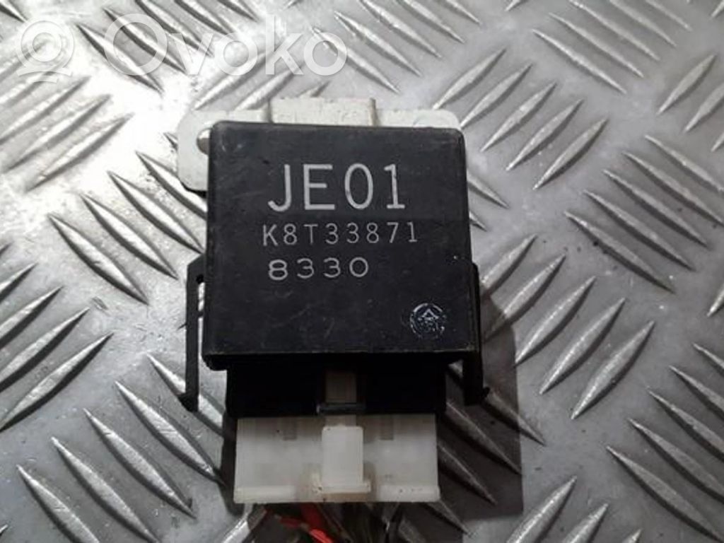 Other control units/modules   K8T33871,JE01,JE01,K8T33871