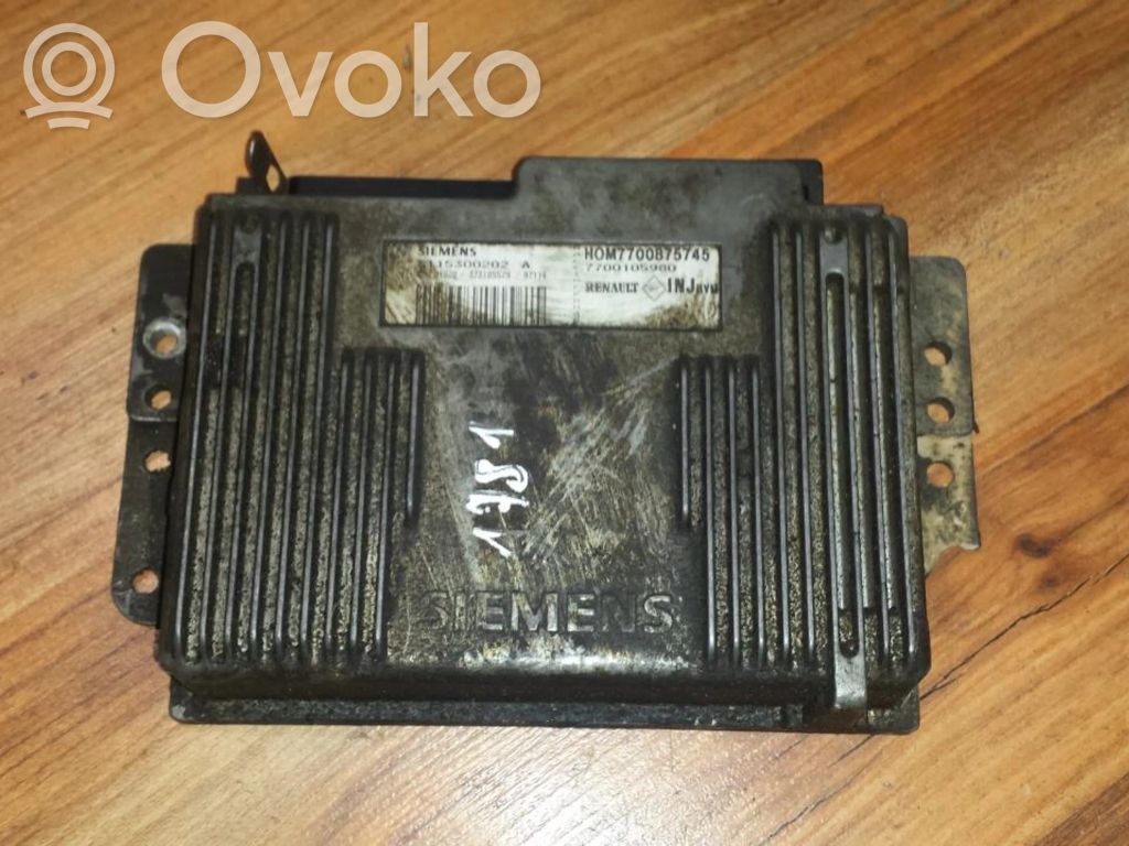 Engine control unit/module   7700105980,H0M7700875745,7700105980,H0M7700875745,S115300202