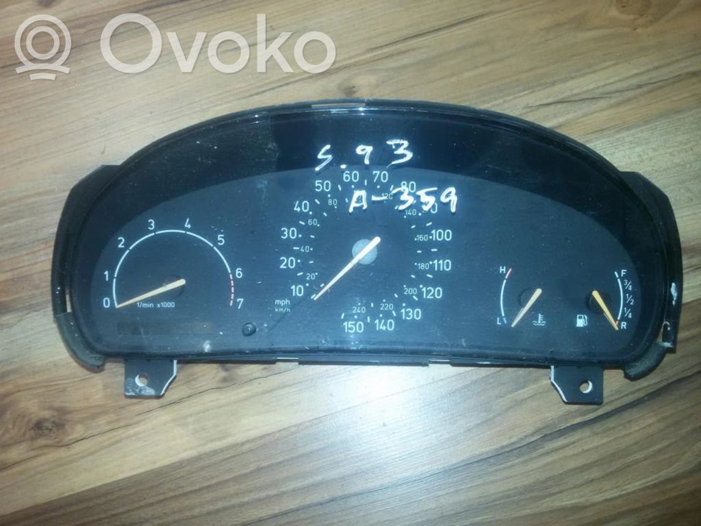 Saab 9-3 Ver1 Velocímetro (tablero de instrumentos) 