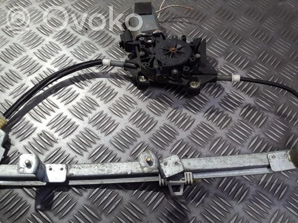 Regulador con motor de la ventanilla de la puerta corredera