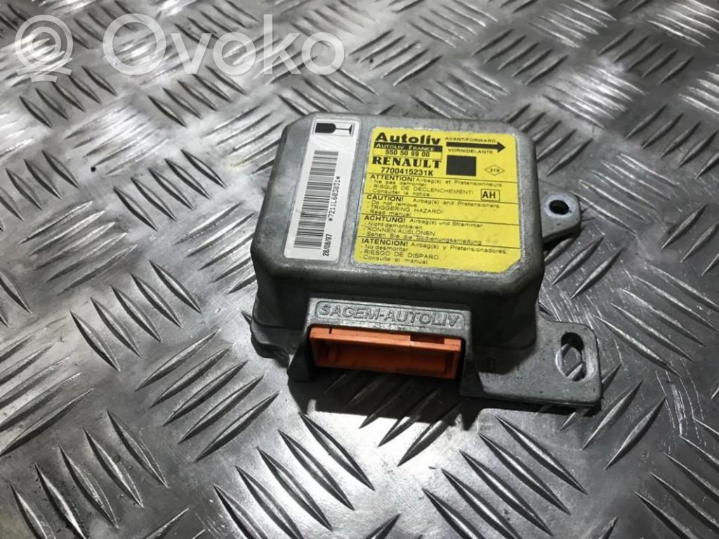 Renault Scenic I Centralina/modulo airbag 