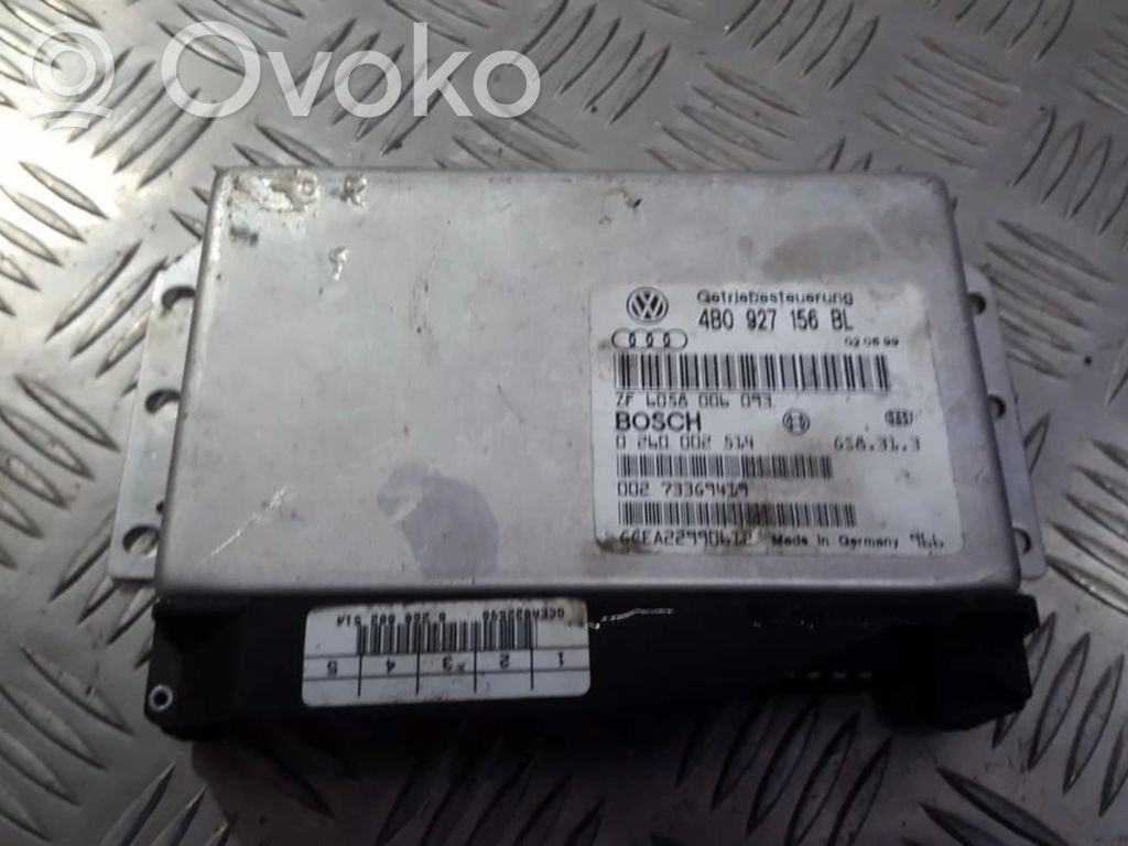 Unidad de control/módulo de la caja de cambios   4B0927156BL,0260002514,0260002514,4B0927156BL