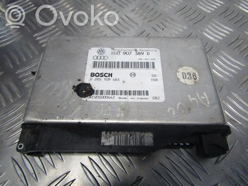 ABS-ohjainlaite/moduuli   8D0907389D,0265109463,0265109463,8D0907389D