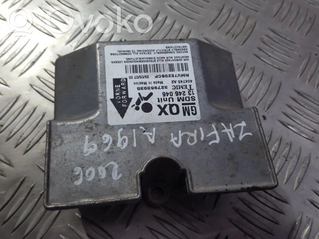 Centralina/modulo airbag   13246046,3279663935,13246046,3279663935