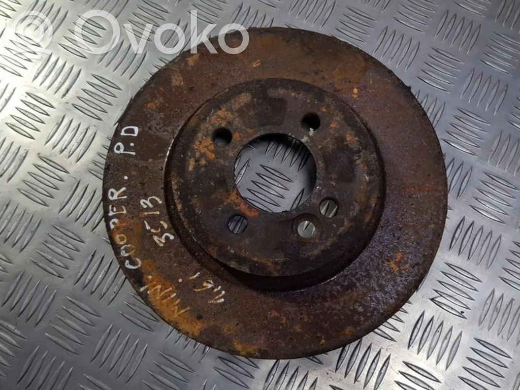Front brake disc