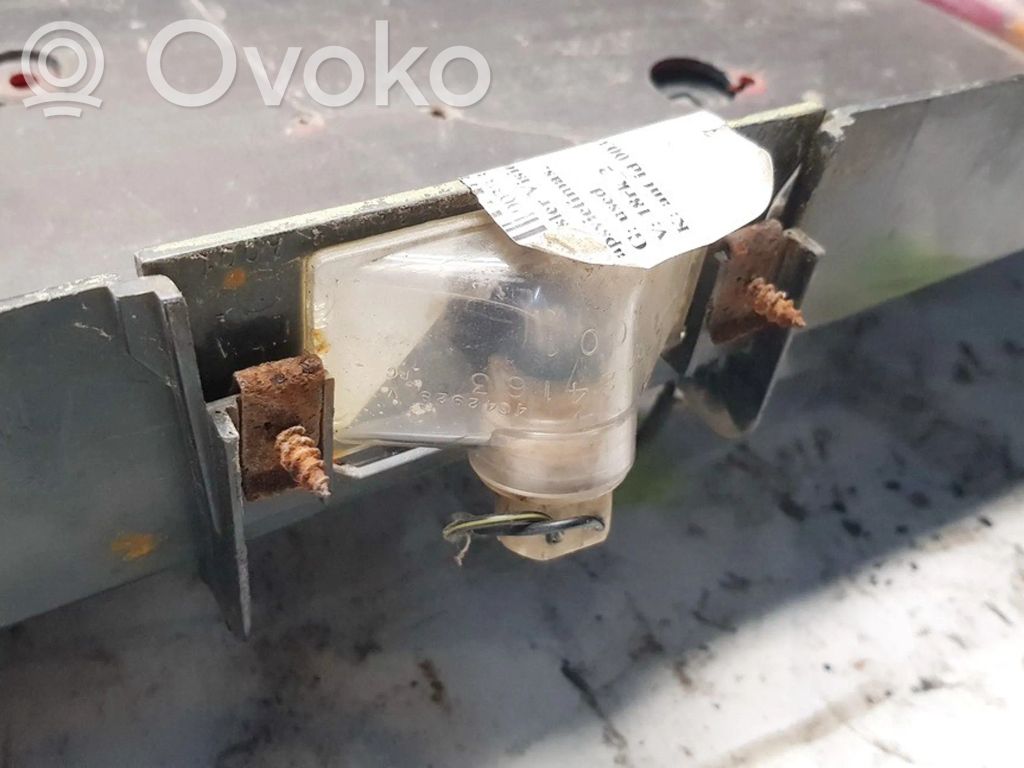 Number plate light