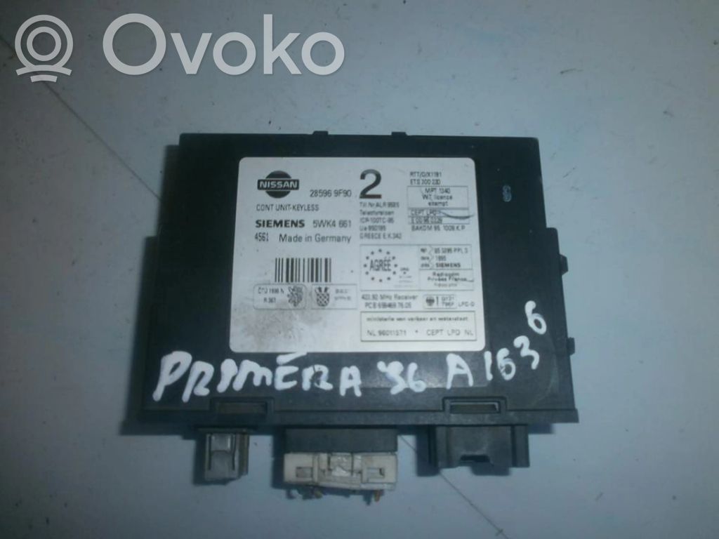 Nissan Primera Unité de commande dispositif d'immobilisation 