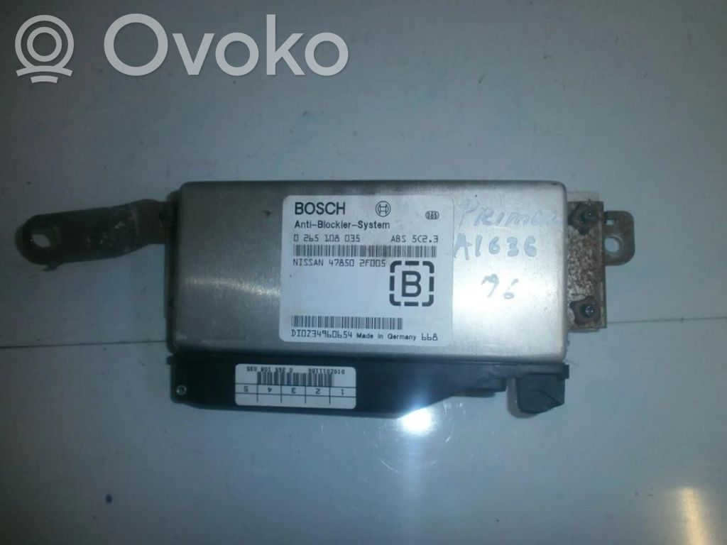 Unidad de control/módulo del ABS   0265108035,478502F005,0265108035,478502F005