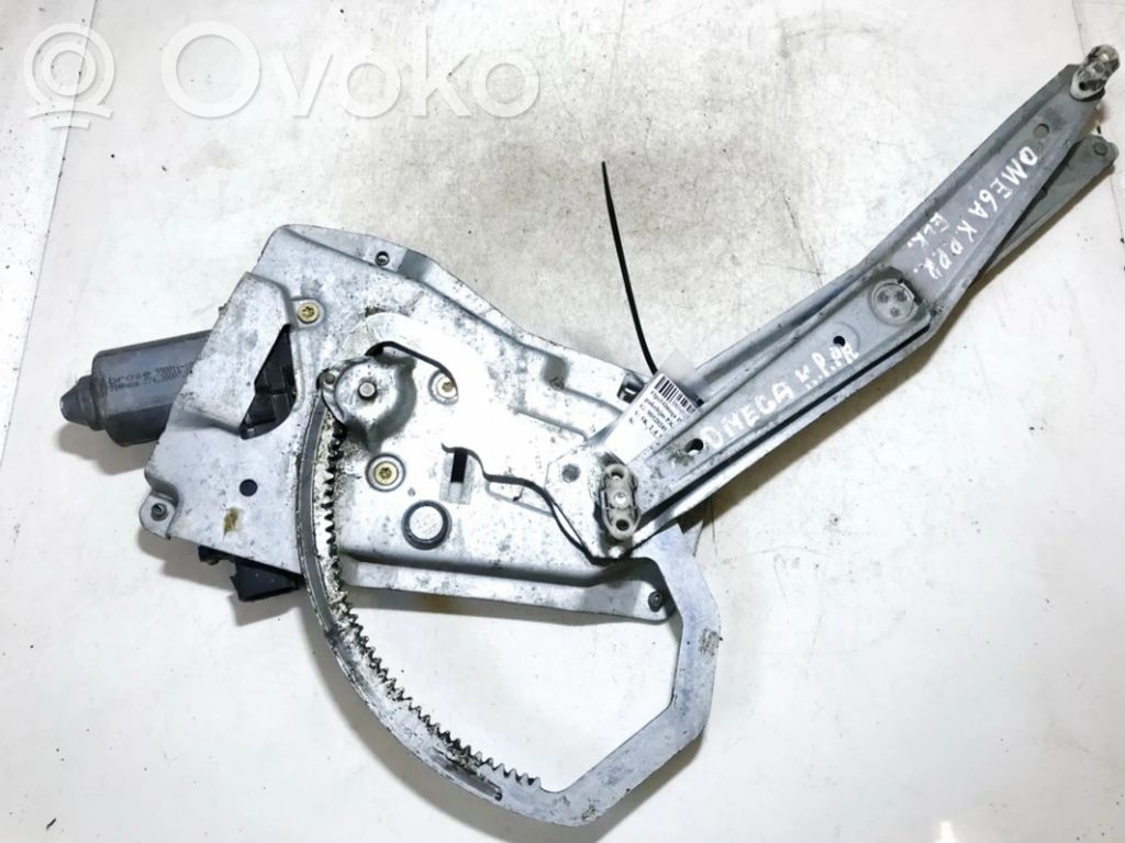 Opel Omega B1 Regulador con motor de la ventanilla de la puerta corredera
