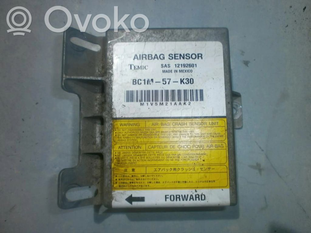 Module de contrôle airbag   BC1M57K30,12192601,12192601,BC1M57K30