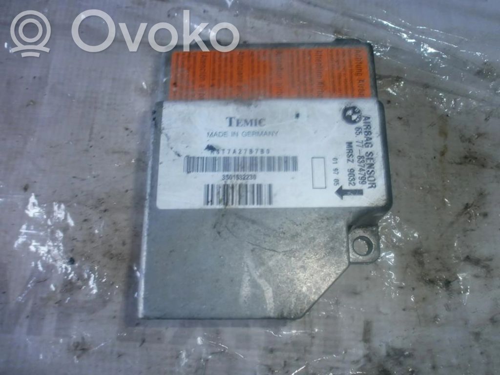Unidad de control/módulo del Airbag   65778374799,MRSZ9032,65778374799,MRSZ9032