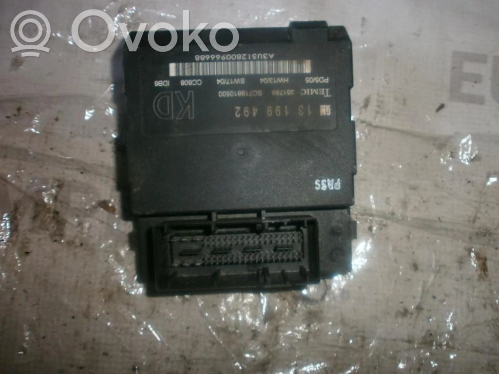 Opel Vectra C Mukavuusmoduuli 