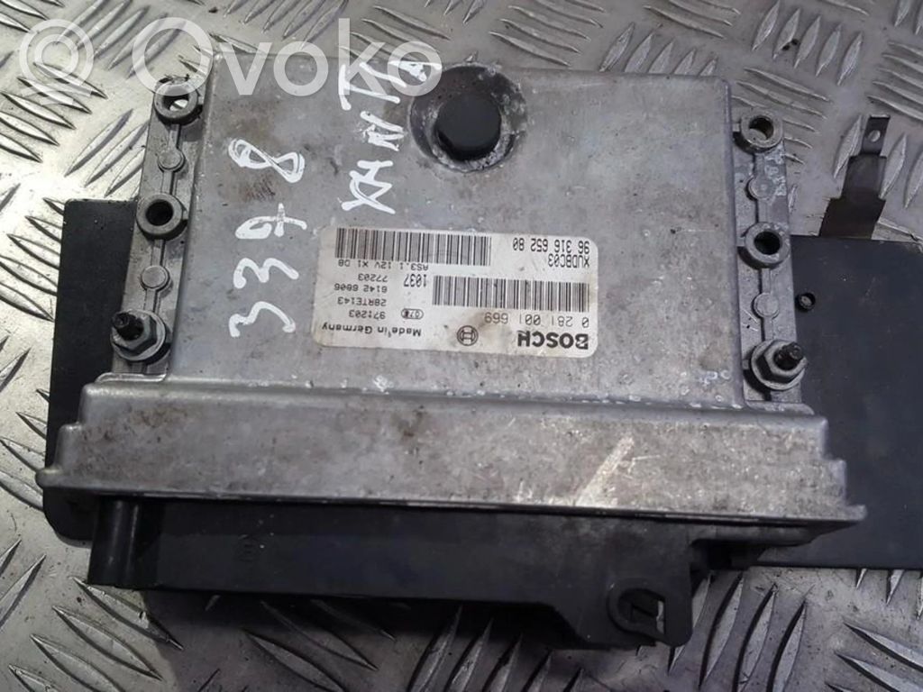 Citroen Xantia Sterownik / Moduł ECU 