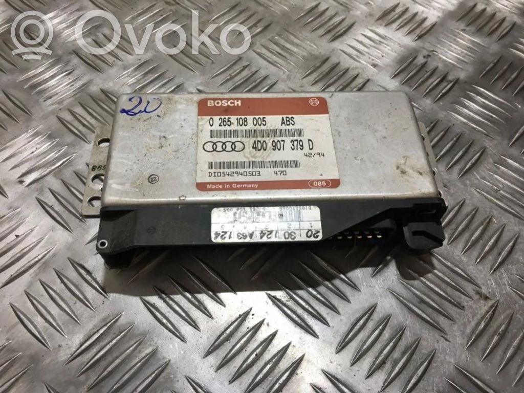 ABS-Steuergerät   0265108005,4D0907379D,0265108005,4D0907379D,DI0542940503