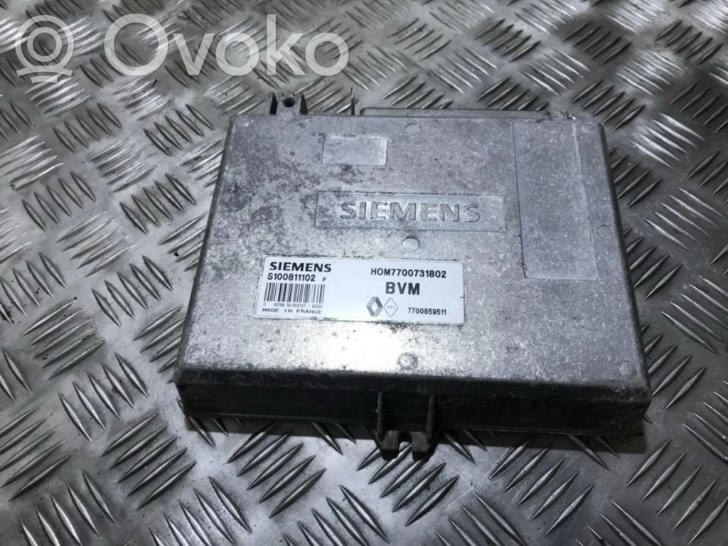 Unidad de control/módulo del motor   7700859511,HOM7700731802,351003157,7700859511,HOM7700731802,S100811102F