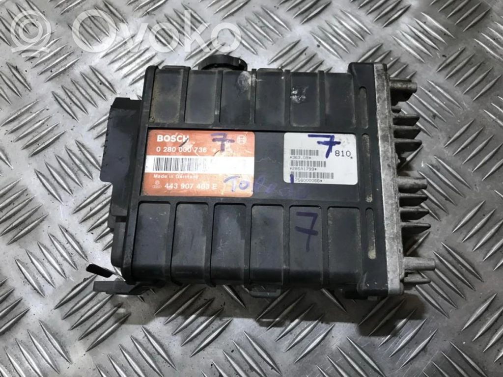 Engine control unit/module   0280000736,443907403E,0280000736,443907403E