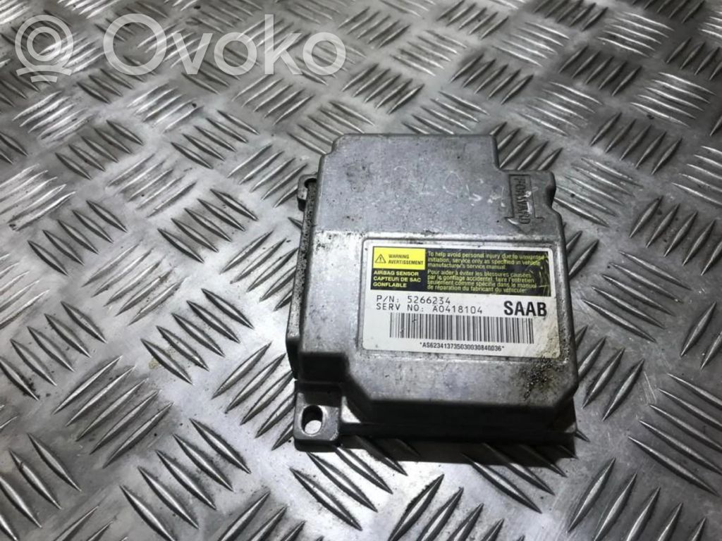 Saab 9-5 Unidad de control/módulo del Airbag 