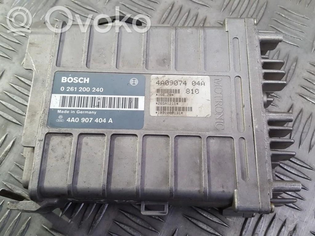 Unitate/modul de control motor   4A0907404A,0261200240,0261200240,4A0907404A
