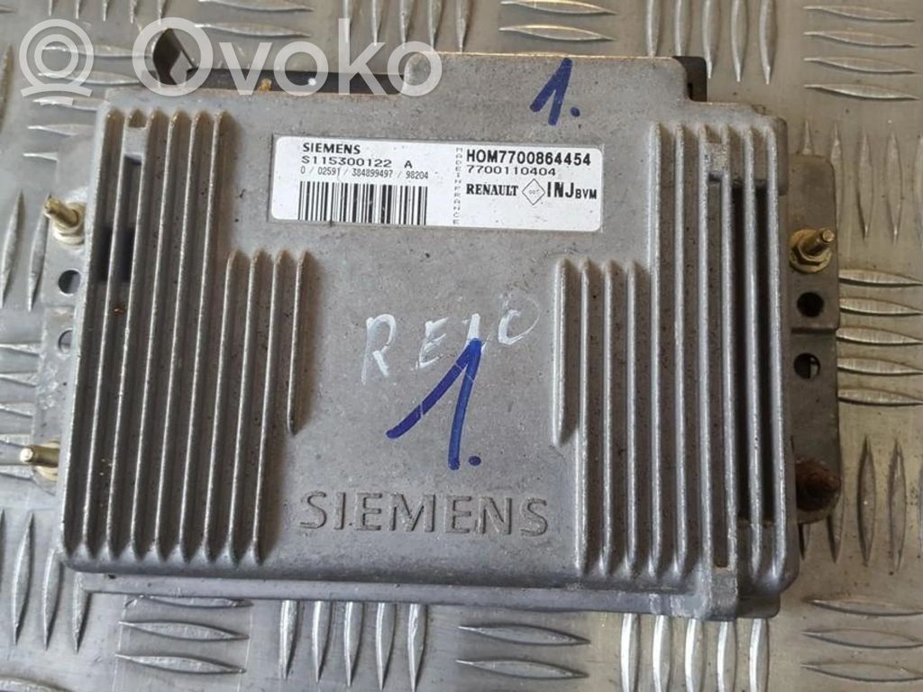 Renault Megane I Sterownik / Moduł ECU 